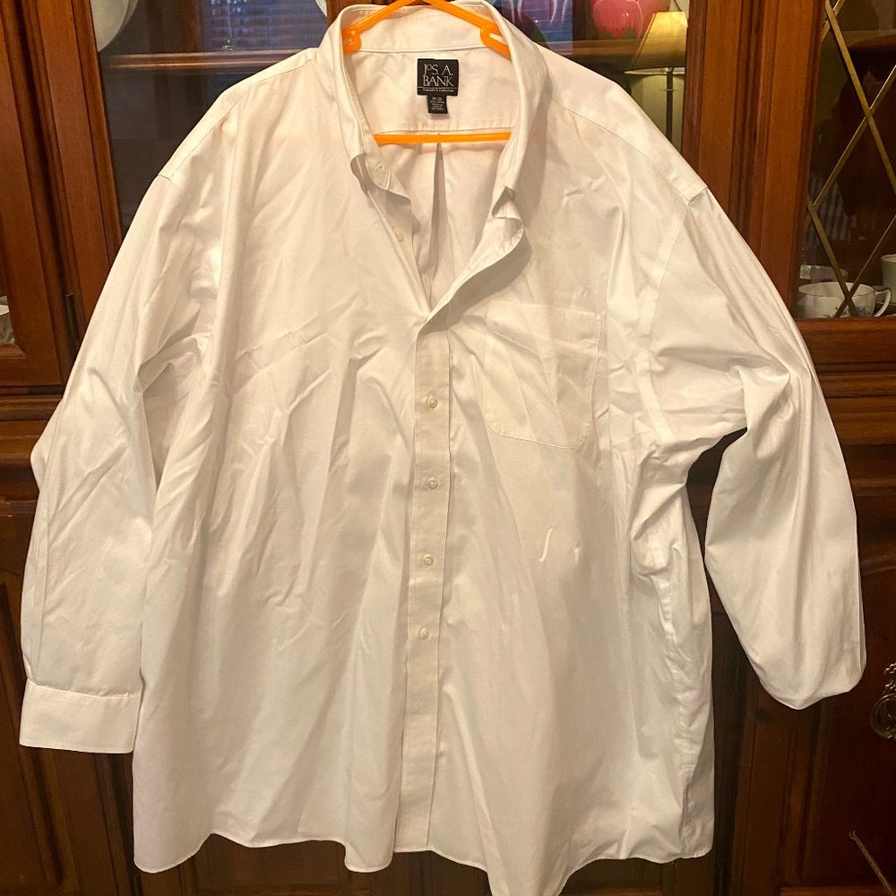 JoS. A. Bank White Oxford Shirt